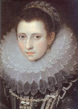 弗蘭斯 普佈斯 Portrait of an Italian Lady 弗蘭斯 普佈斯 Portrait of an Italian Lady